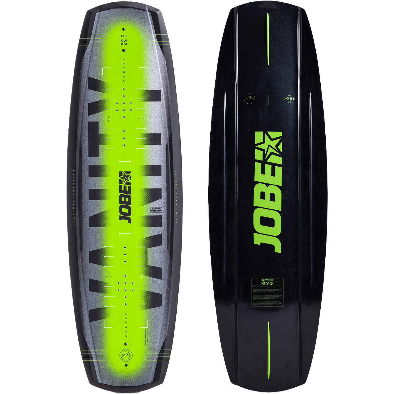 2026 Jobe Vanity Wakeboard 272524002 - Black / Verde